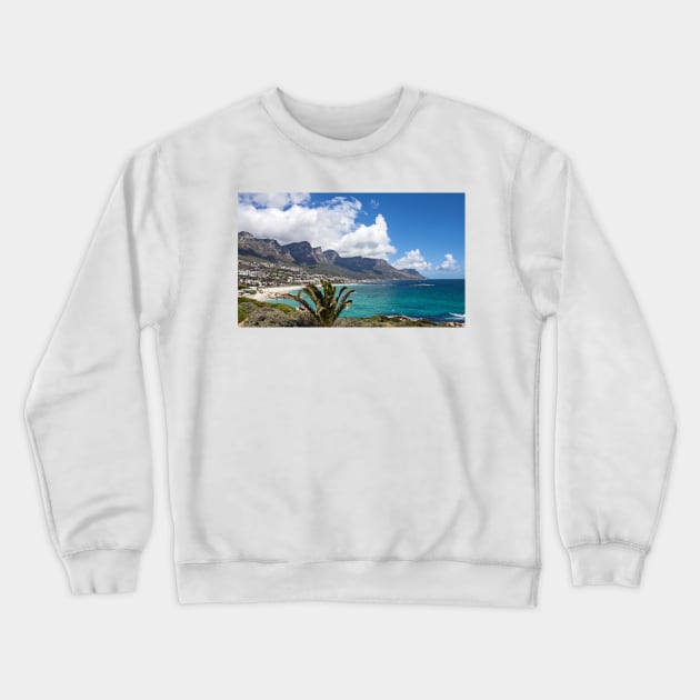 Camps Bay, Cape Town Crewneck Sweatshirt by HazelWright